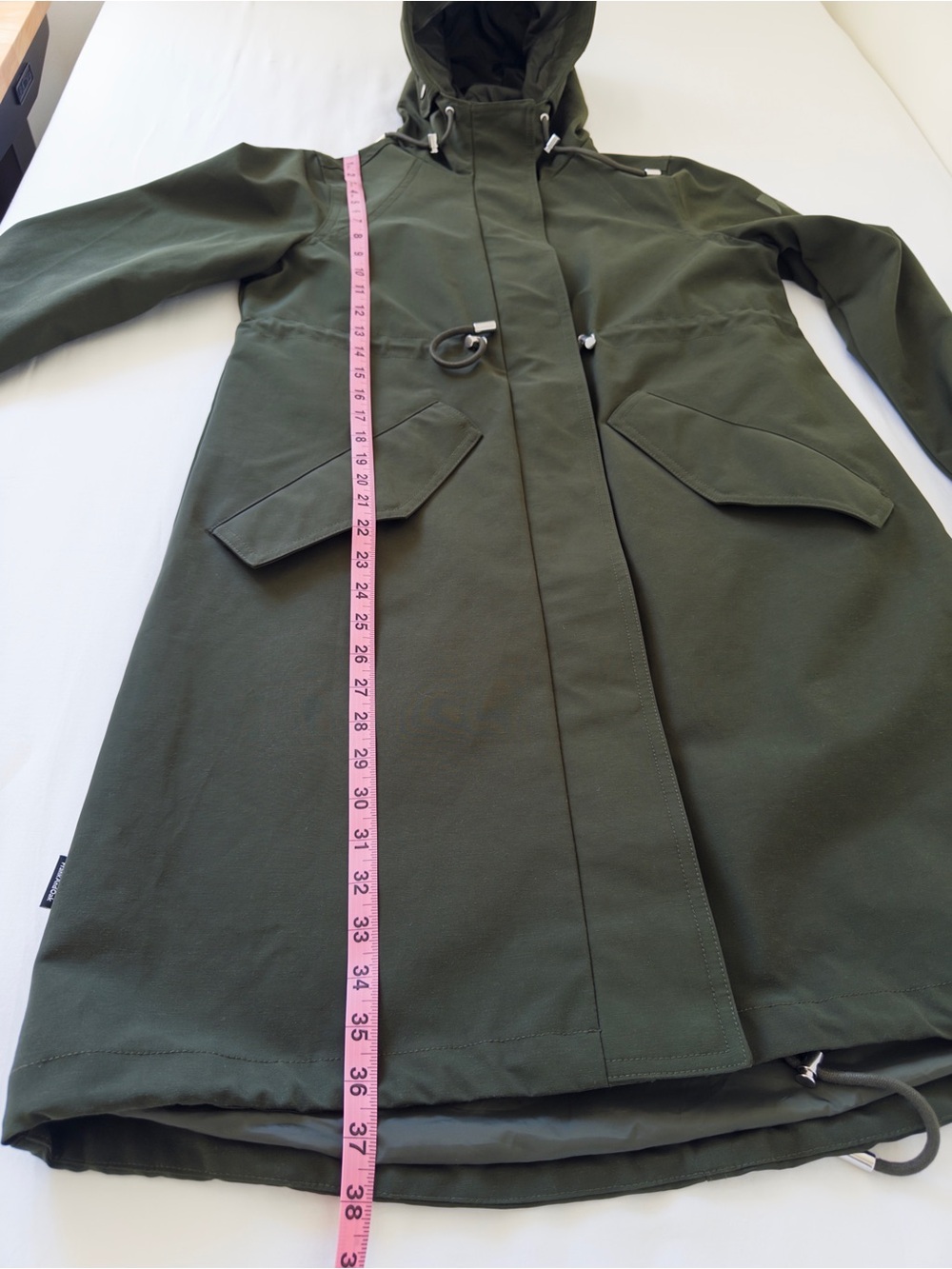 Frank & Oak Olive Green Interior Pocket Jacket - Picture 12 of 12